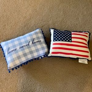 Target Dollar Spot Fourth of July Pillow Set